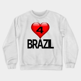 Love for Brazil Crewneck Sweatshirt
